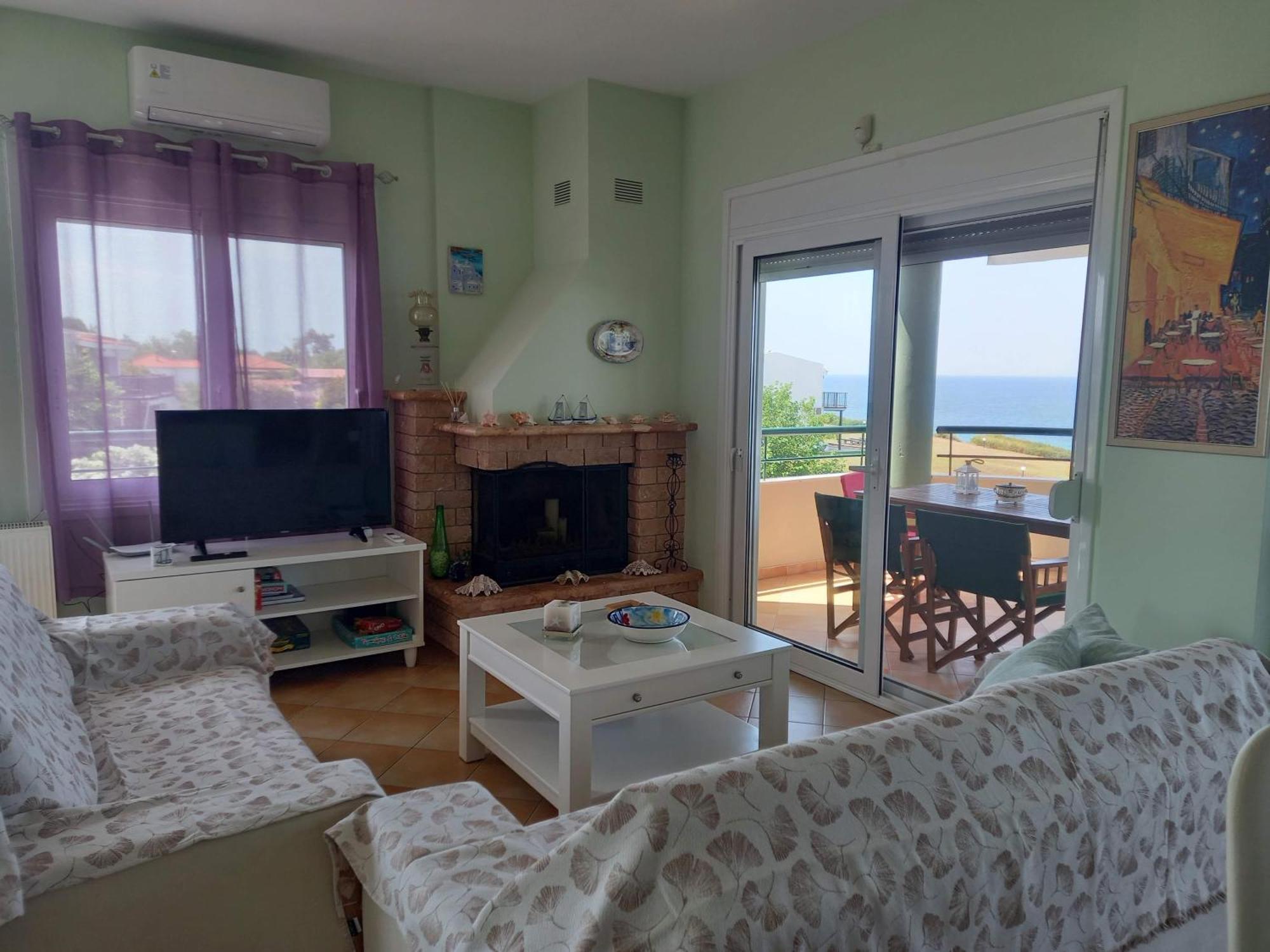Beach House Nea Poteidaia Bagian luar foto